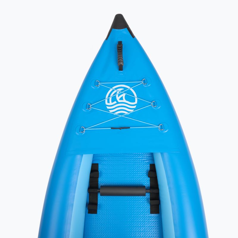 Kayak gonfiabile per 3 persone AQUASTIC Cortez 15'7" hybrid blue 7