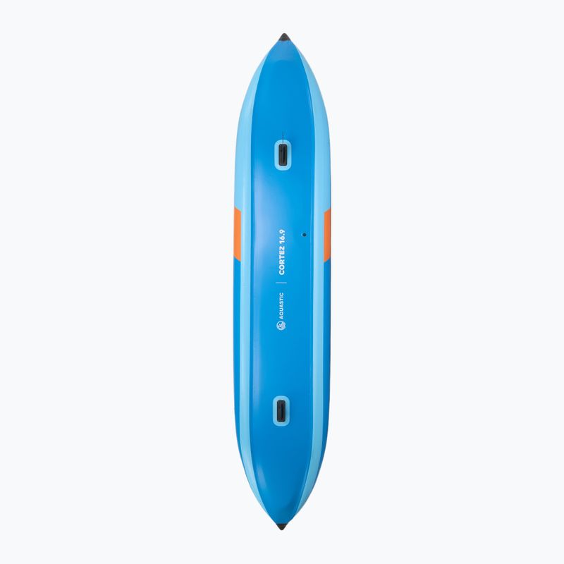 Kayak gonfiabile 4-osobowy AQUASTIC Cortez 16'9" hybrid blue 5