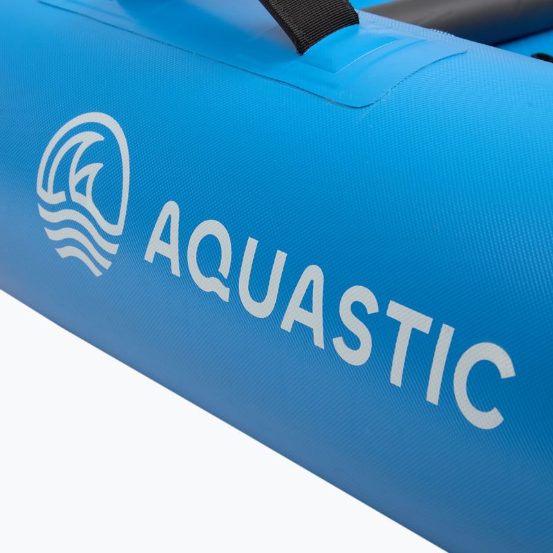Kayak gonfiabile 4-osobowy AQUASTIC Cortez 16'9" hybrid blue 8