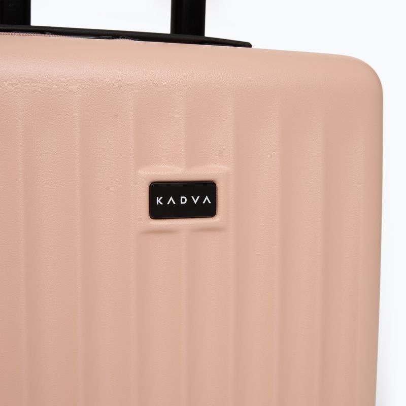 Valigia da viaggio per cabina Kadva Domingo Pink 8