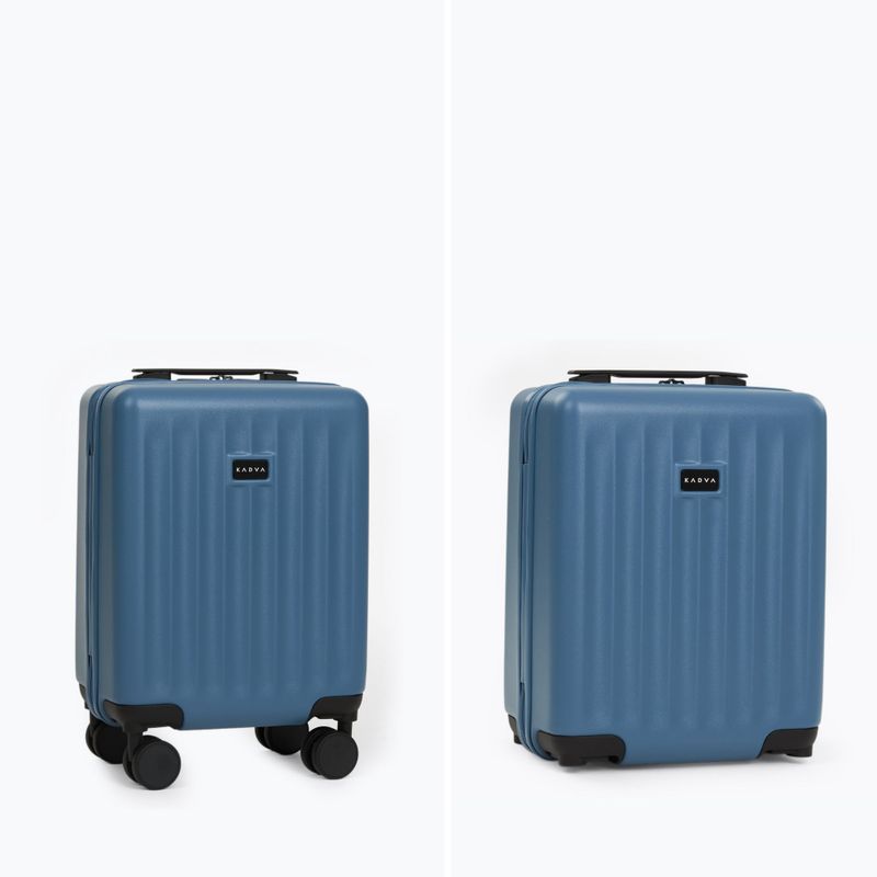 Valigia da viaggio per cabina Kadva Domingo Blue 5