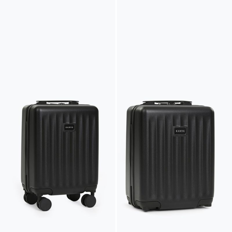 Valigia da viaggio per cabina Kadva Domingo Black 5