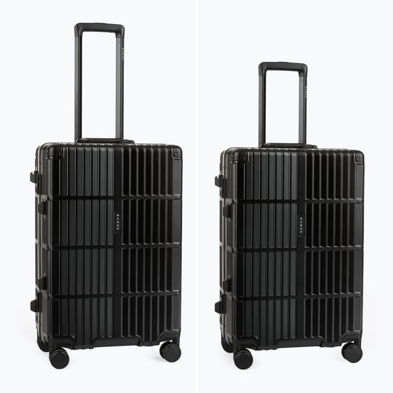 Valigia da viaggio media Kadva Tigre 64l Black 6