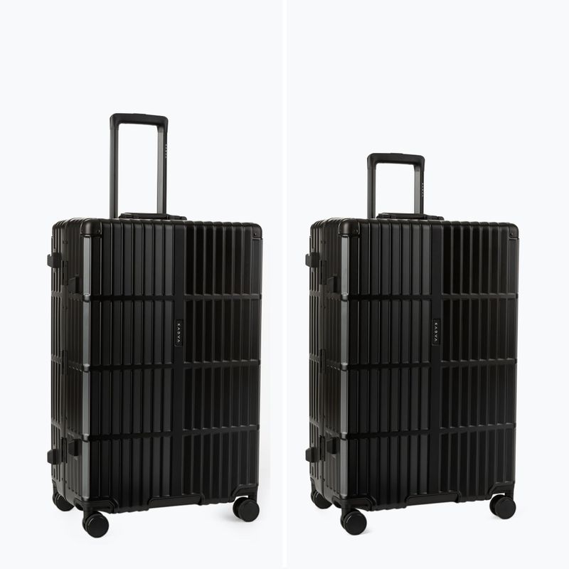 Valigia da viaggio grande Kadva Tigre 96l Black 6