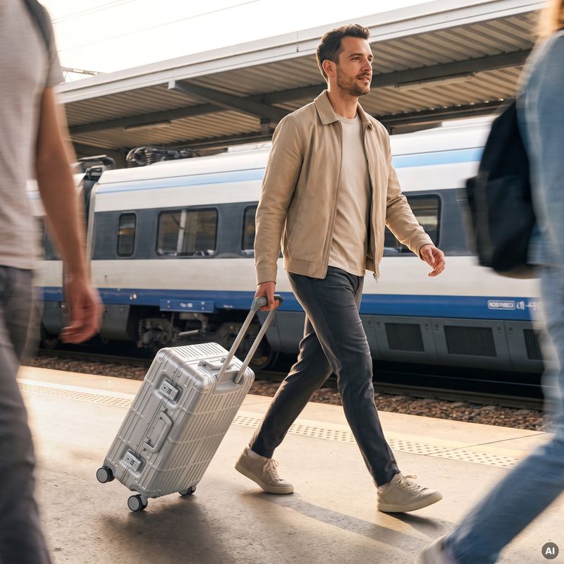 Valigia da viaggio Kadva Tigre 37l Silver 16