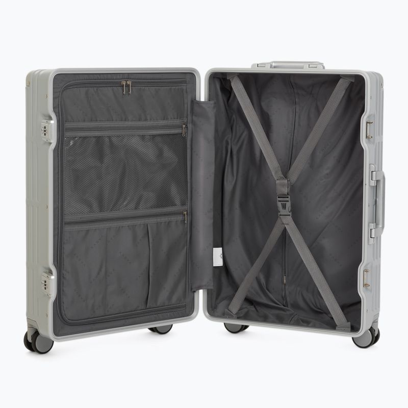 Valigia da viaggio media Kadva Tigre 64l Silver 7