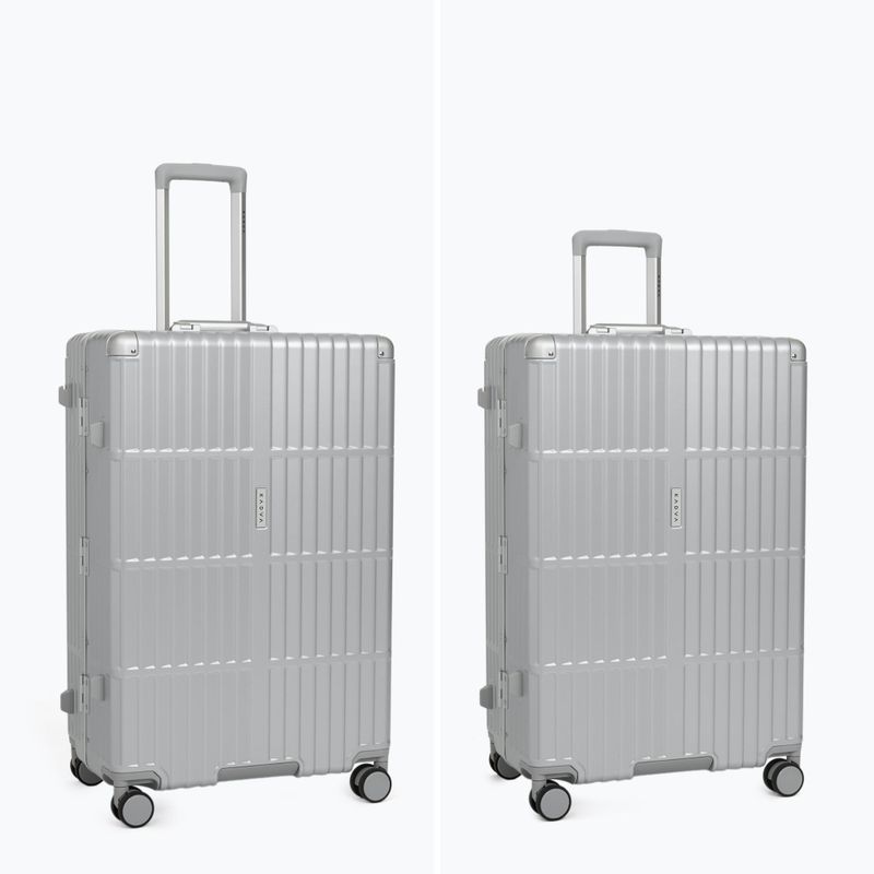 Valigia da viaggio grande Kadva Tigre 96l Silver 6