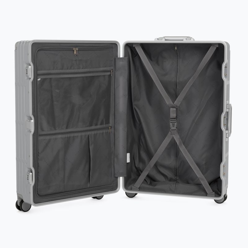 Valigia da viaggio grande Kadva Tigre 96l Silver 8