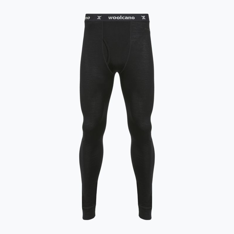 Pantaloni termici da uomo LANA 100% Merion PANT0539 nero 6