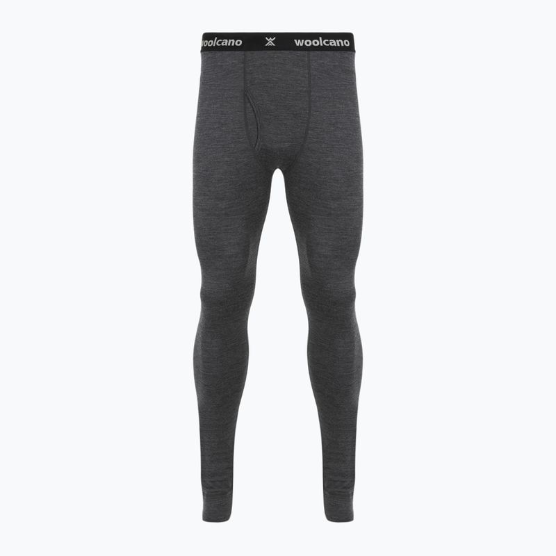 Pantaloni termici da uomo LANA 100% Merion PANT0539 grigio 5