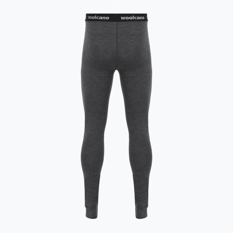 Pantaloni termici da uomo LANA 100% Merion PANT0539 grigio 6