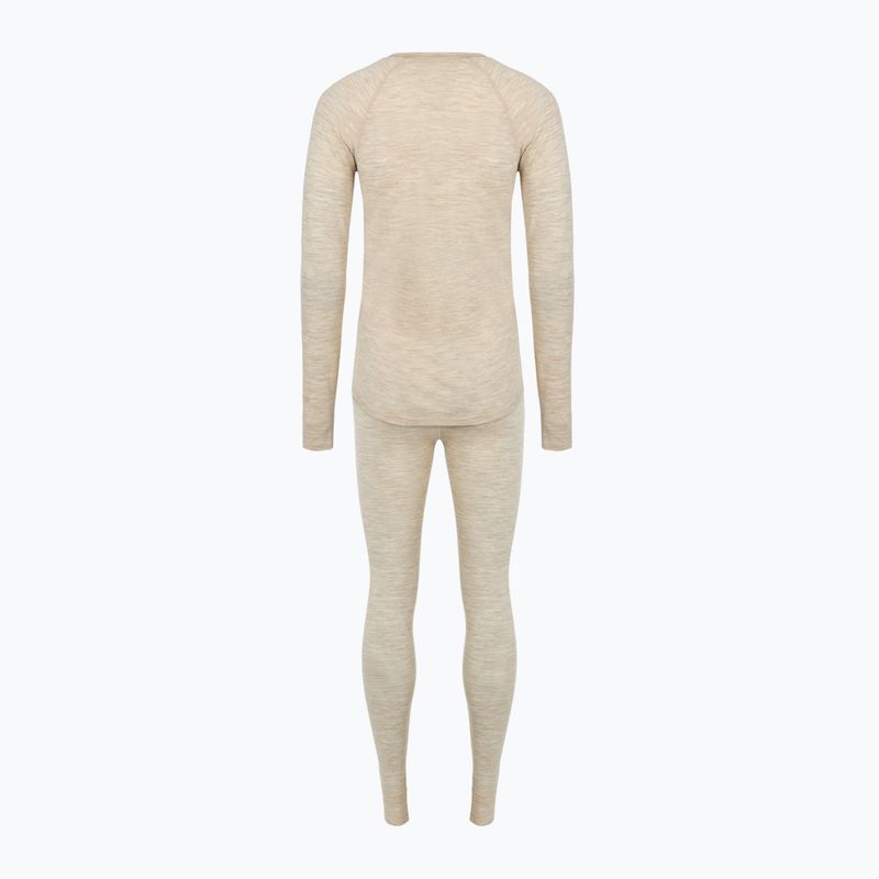 Set intimo termico donna LANA Merino 100% SET0543 beige 11