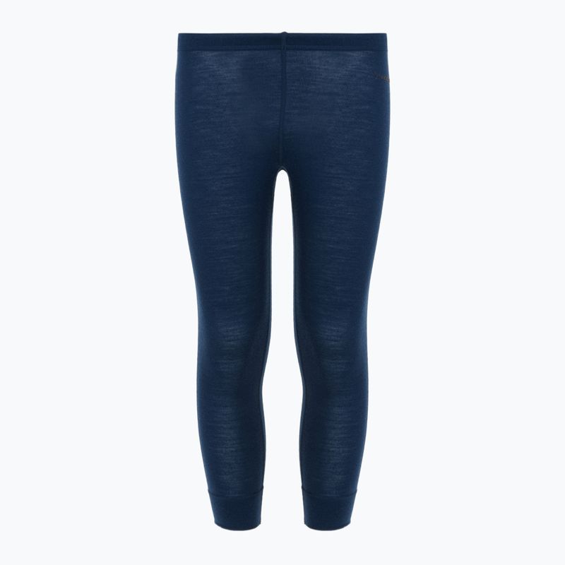 Set di biancheria intima termica per bambini WOOLCANO Merino 100% SET0683 blu navy 8