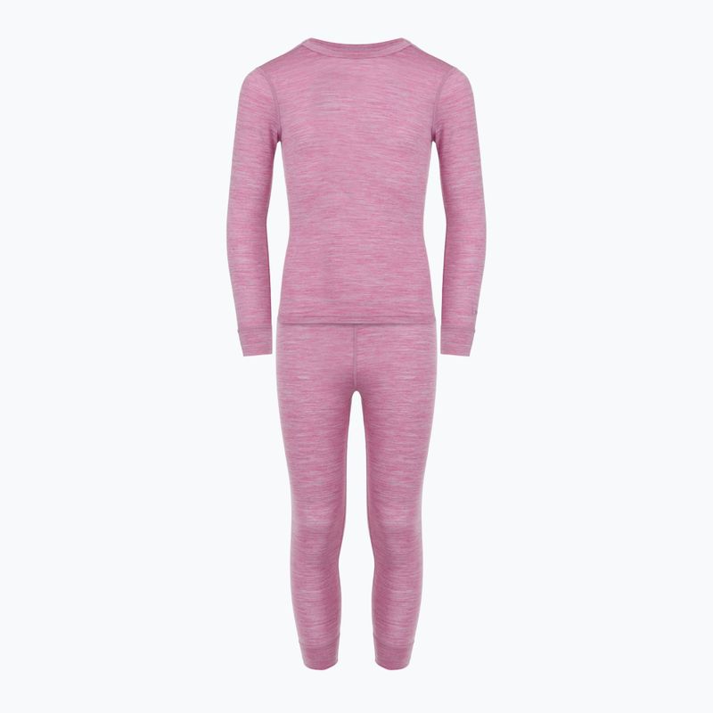 Set intimo termico per bambini LANA Merino 100% SET0683 viola 2