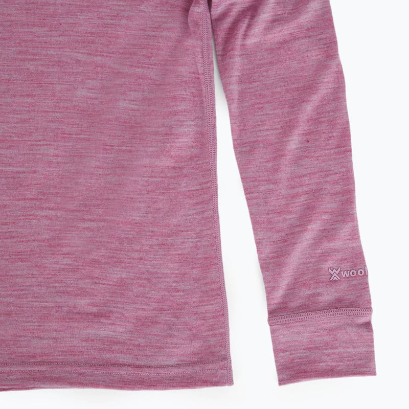 Set intimo termico per bambini LANA Merino 100% SET0683 viola 7