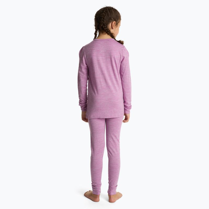 Set intimo termico per bambini LANA Merino 100% SET0683 viola 2
