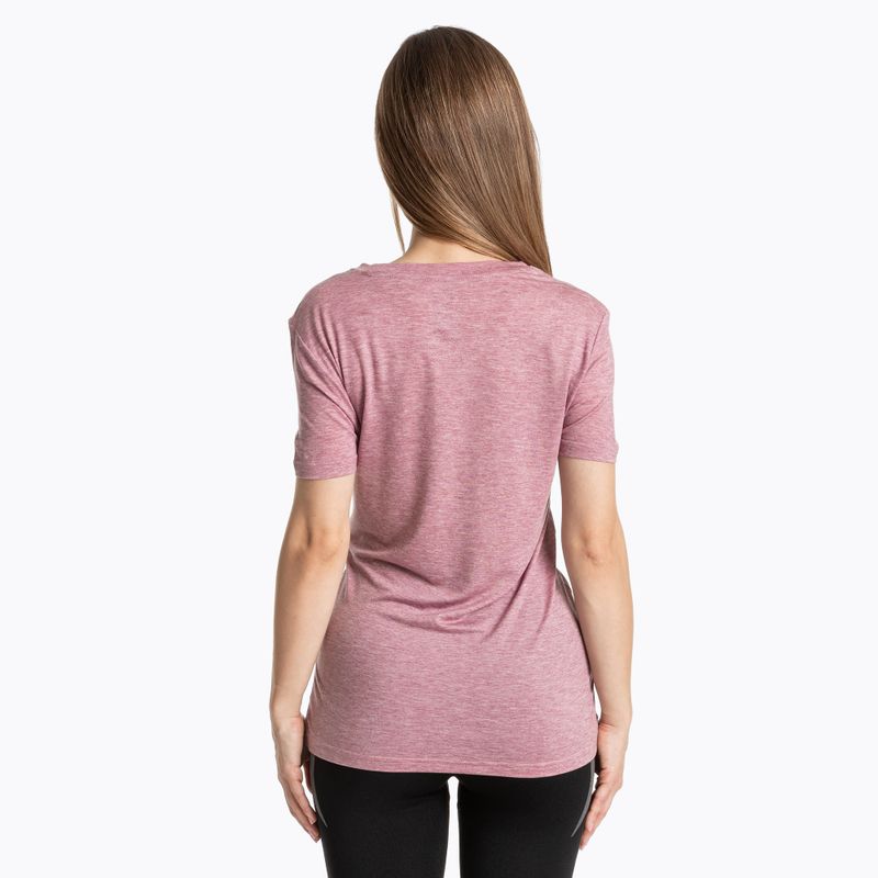 Maglietta termica da donna WOOLCANO Merino TEE0547 viola 3