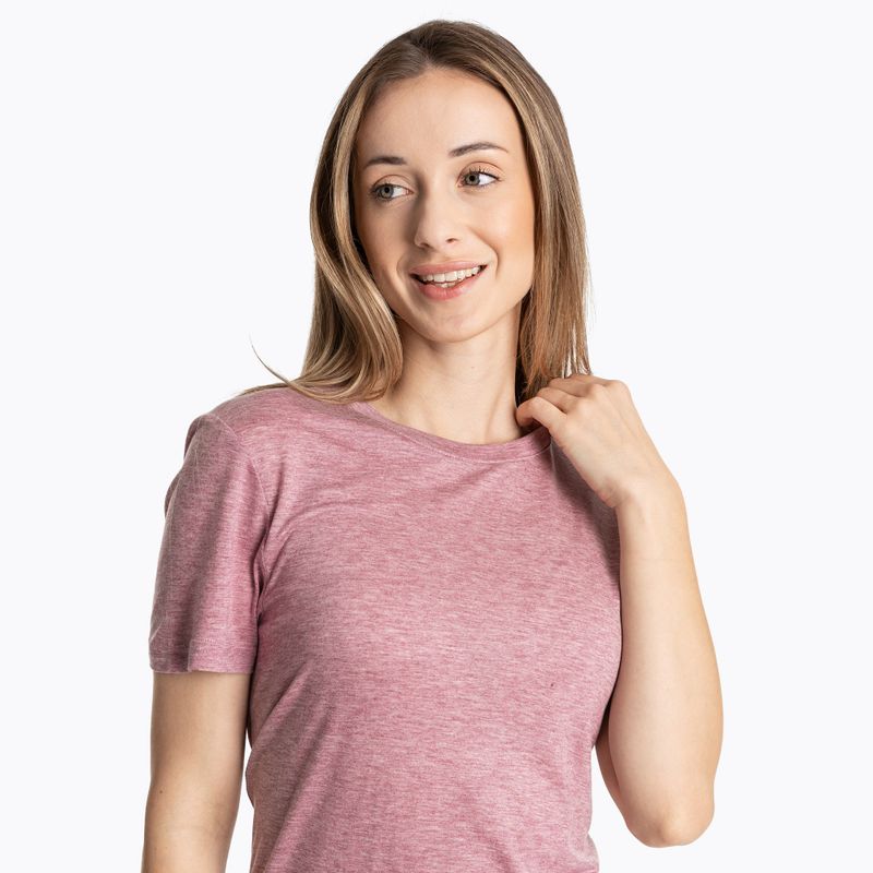Maglietta termica da donna WOOLCANO Merino TEE0547 viola 5