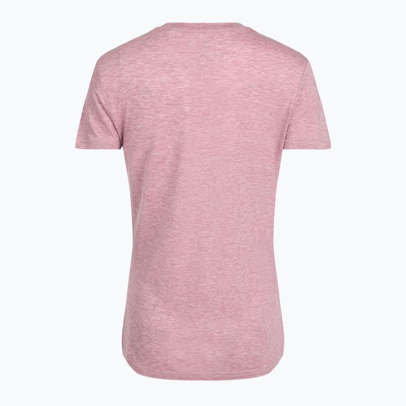 Maglietta termica da donna WOOLCANO Merino TEE0547 viola 2