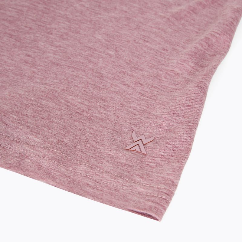 Maglietta termica da donna WOOLCANO Merino TEE0547 viola 4