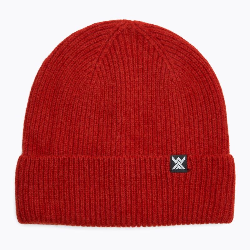 LANA MERINO 100% cappello HAT0440 bordeaux