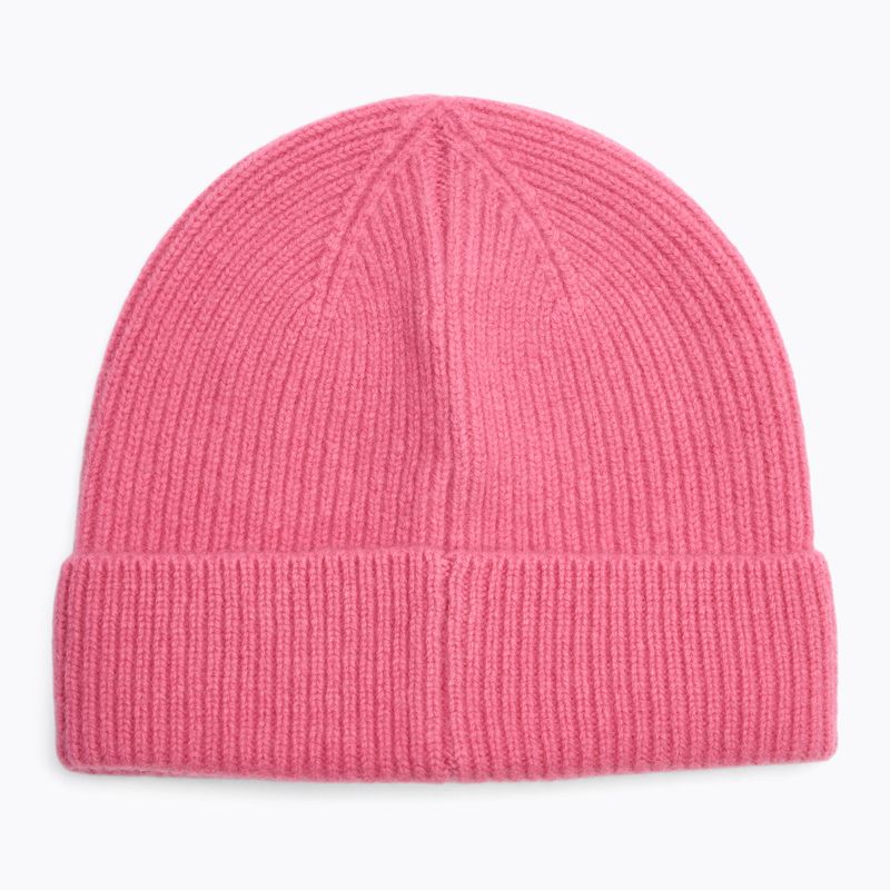 Berretto donna LANA MERINO 100% HAT0440 rosa 2
