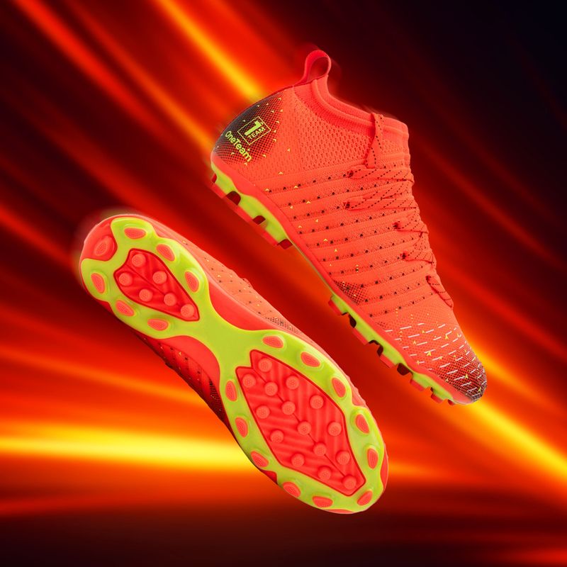 Scarpe da calcio per bambini OneTeam NAMAYRO TEEN AG/MG arancione 2