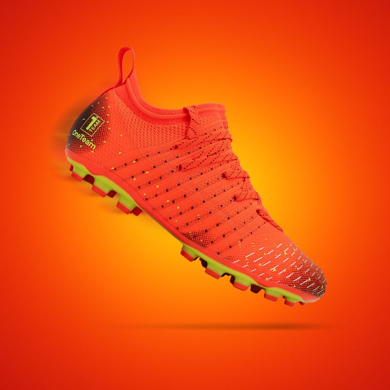 Scarpe da calcio per bambini OneTeam NAMAYRO TEEN AG/MG arancione 9