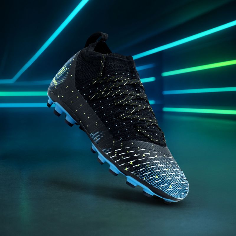 Scarpe da calcio per bambini OneTeam NAMAYRO TEEN AG/MG nero 10