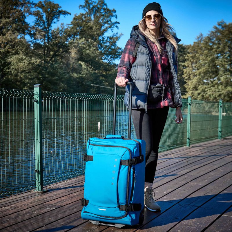 Valigia da viaggio media KADVA Lazio 74 l blu 7