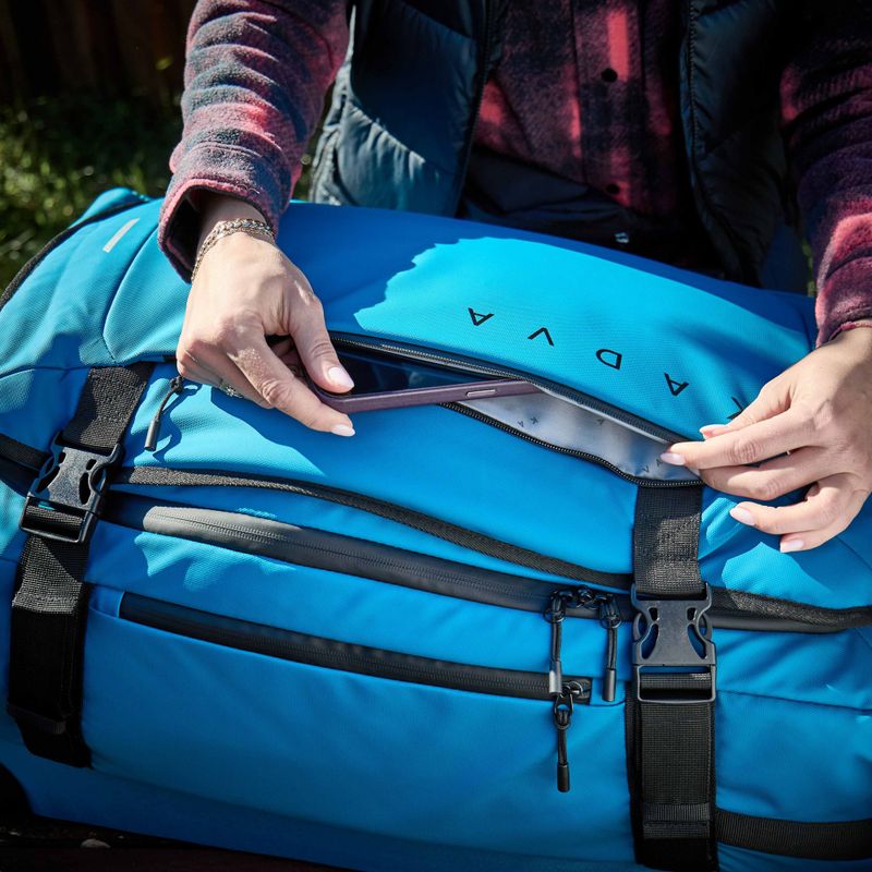 Valigia da viaggio media KADVA Lazio 74 l blu 10