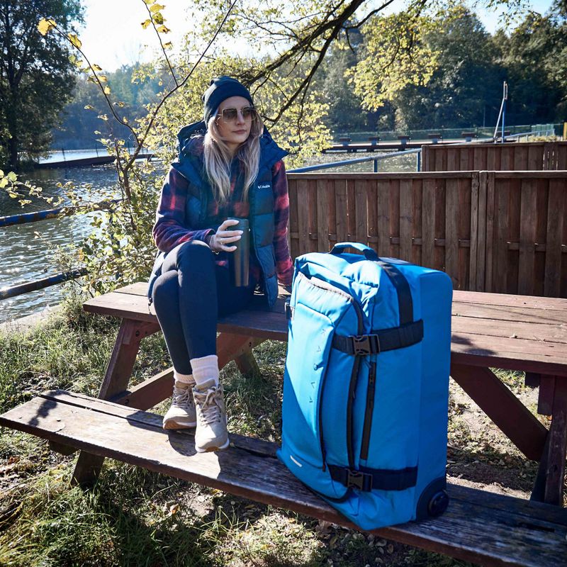 Valigia da viaggio grande KADVA Lazio 102 l blu 6
