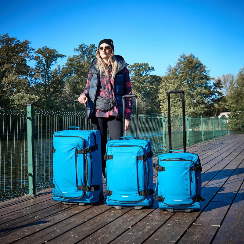 Valigia da viaggio a mano KADVA Lazio 44 l blu 25