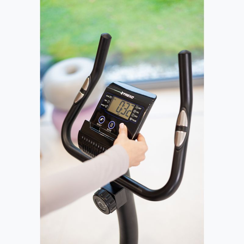 XTREXO TXO-TB100 bicicletta stazionaria nera 4