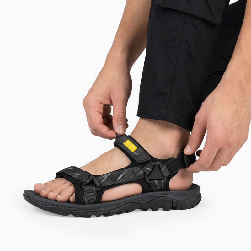 Sandali da uomo KADVA Cruzo neri 5