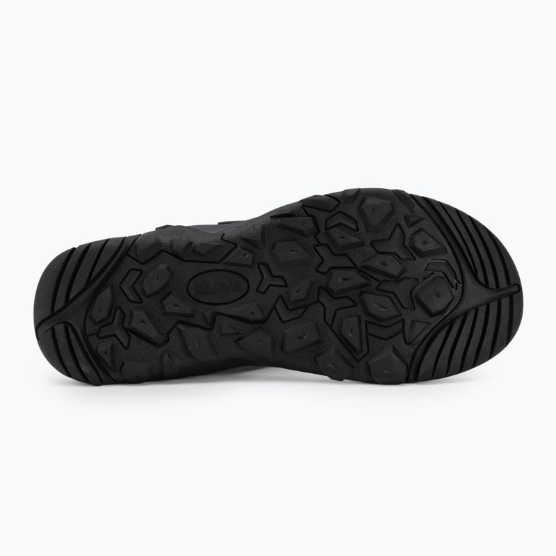 KADVA Cruzo sandali da uomo nero 4