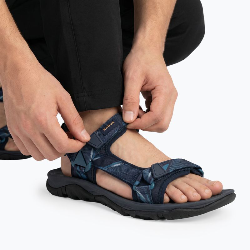 KADVA Cruzo sandali da uomo blu navy 5