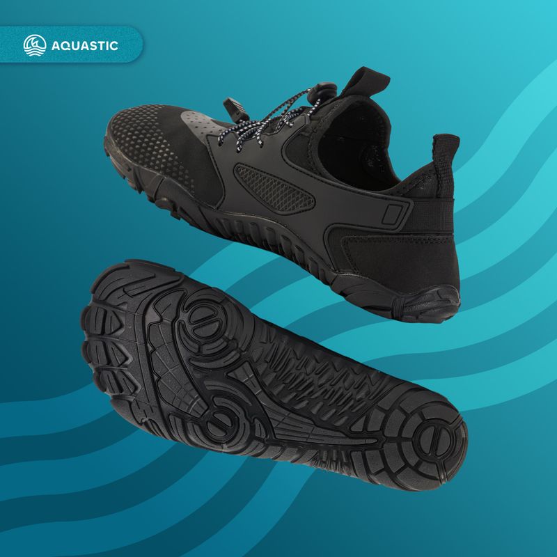 Scarpe da uomo AQUASTIC Saros nero 5