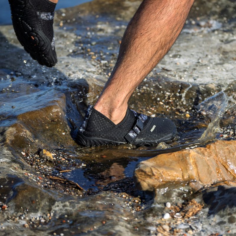 Scarpe acquatiche AQUASTIC Gatun da uomo, nero 13