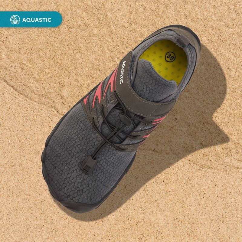 AQUASTIC Mayor scarpe da acqua grigie 4