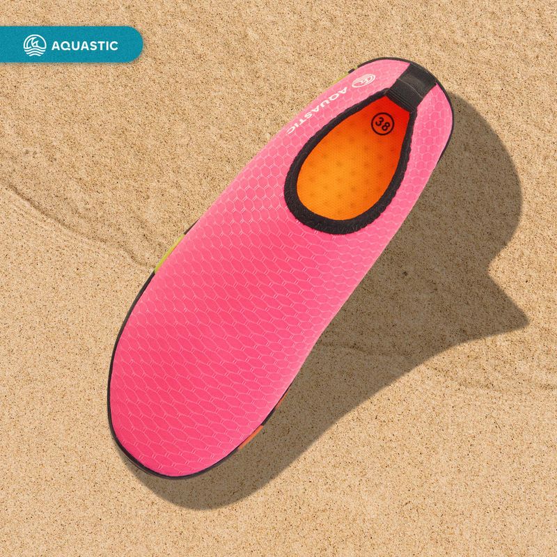 AQUASTIC Panam scarpe da acqua rosa 3