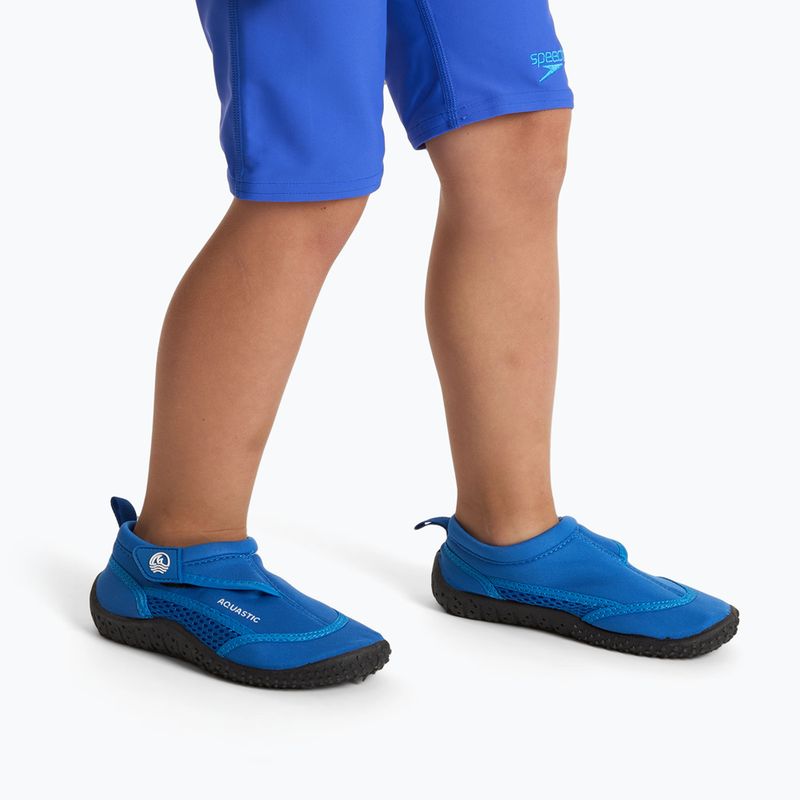 AQUASTIC Nino scarpe da acqua per bambini blu navy 2