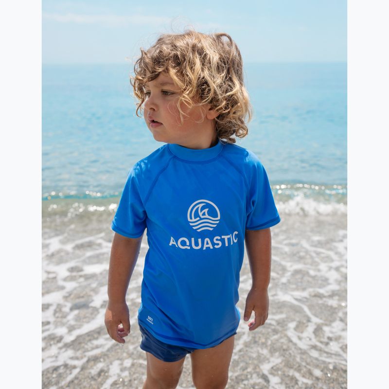 Set da bagno per bambini AQUASTIC UV 50+ UPF Marimo JRB blu navy/blu