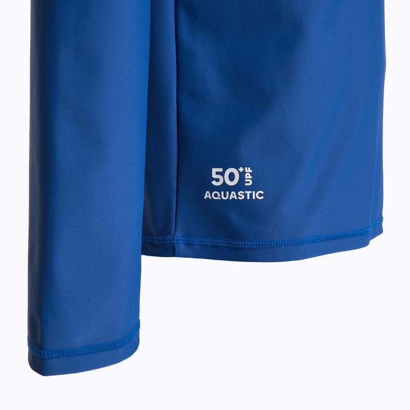 AQUASTIC UV 50+ UPF Rimos blu navy manica lunga da nuoto 3