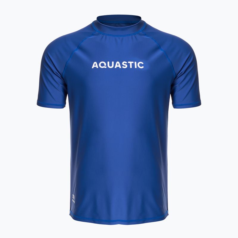 AQUASTIC Camicia da bagno UV 50+ UPF Rimos blu navy