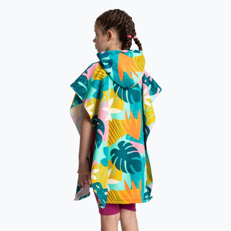 Poncho per bambini AQUASTIC Sunny JR fiori 2