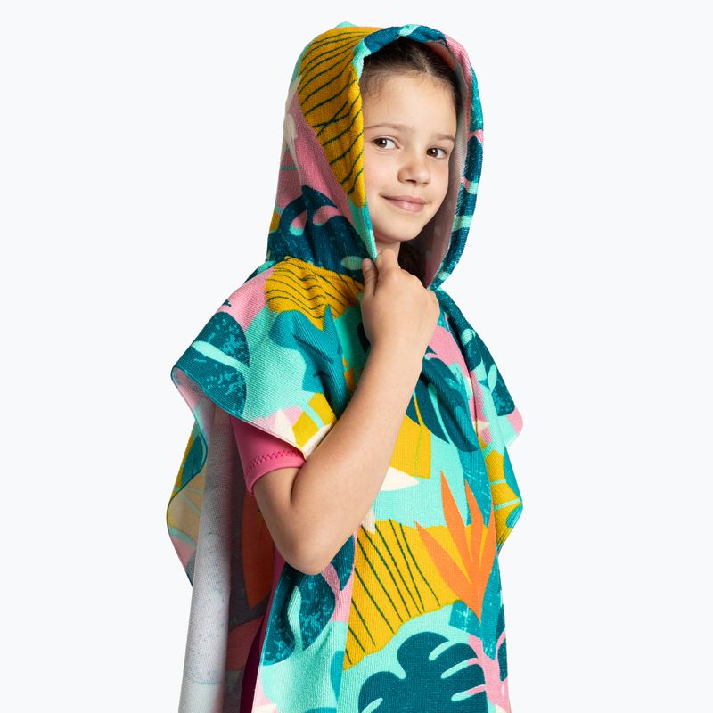 Poncho per bambini AQUASTIC Sunny JR fiori 4