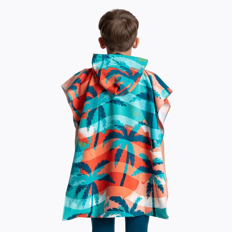 AQUASTIC Poncho da bambino con palma Sunny JR 6