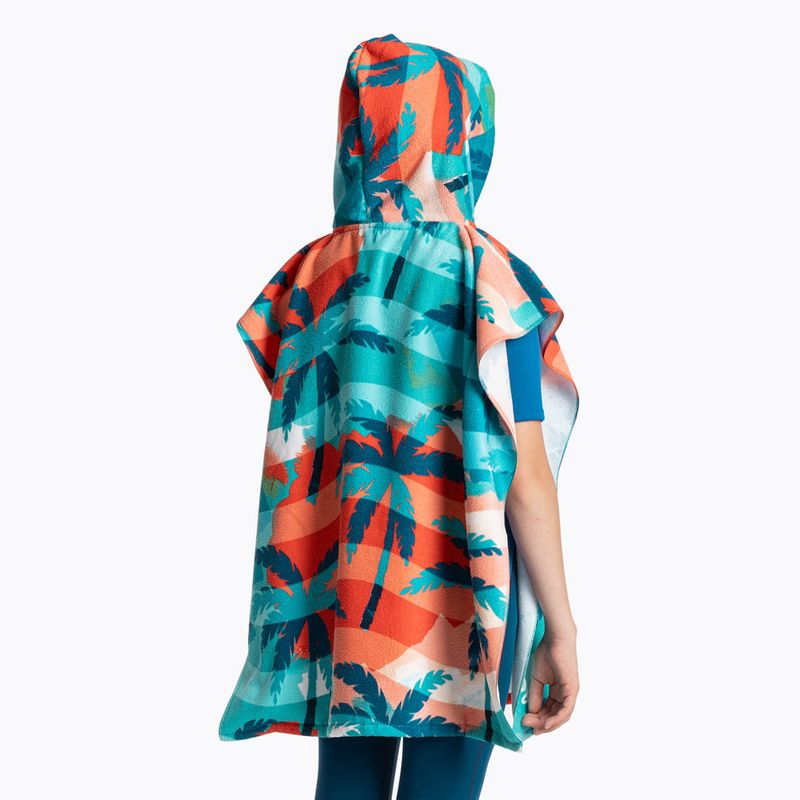 AQUASTIC Poncho da bambino con palma Sunny JR 7