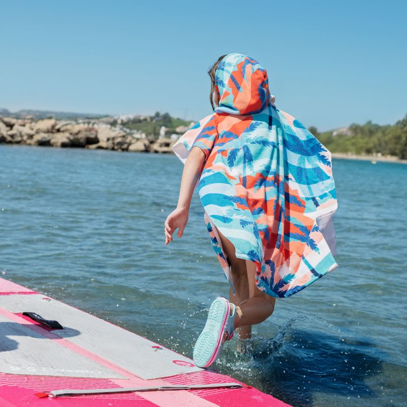 AQUASTIC Poncho da bambino con palma Sunny JR 6